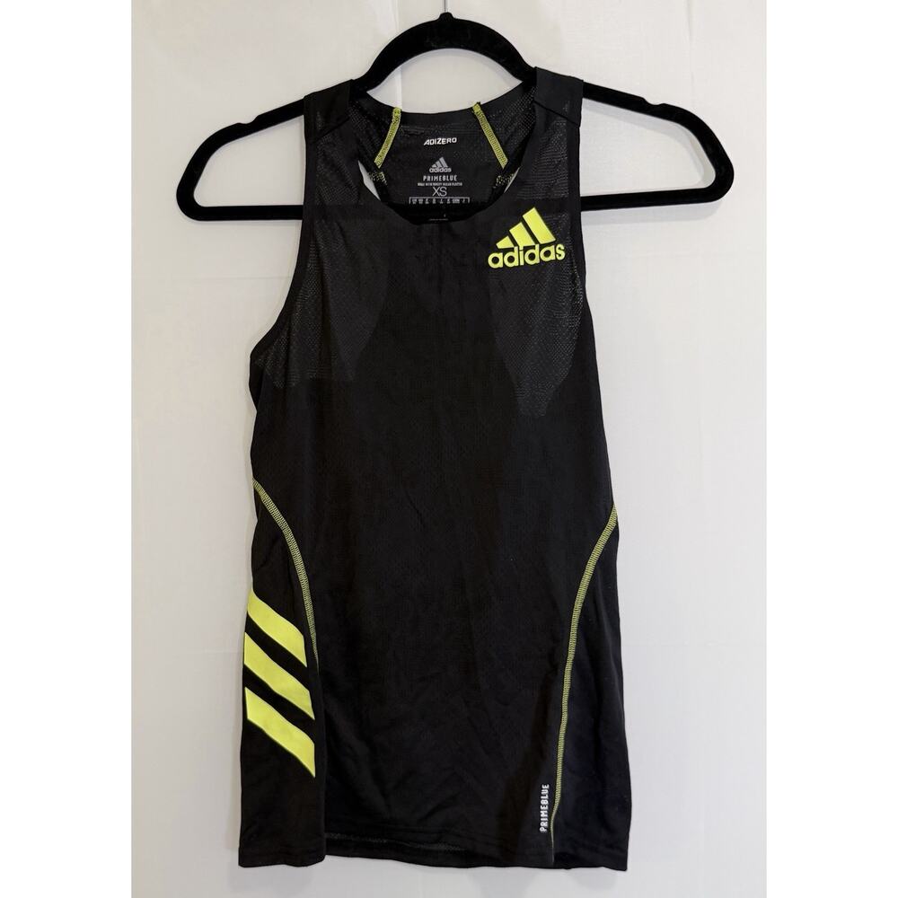 Adidas Adizero Singlet Sponsored Elite Athletes Running Marathon XS - NWT - Picture 1 of 2
